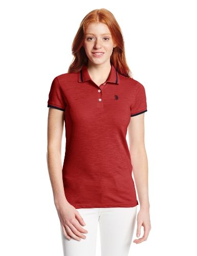 Topseller U S Polo Assn Juniors Solid Slub Sh 10 49 U S Poloassn Short Sleeve Polo Polo Polo Assn