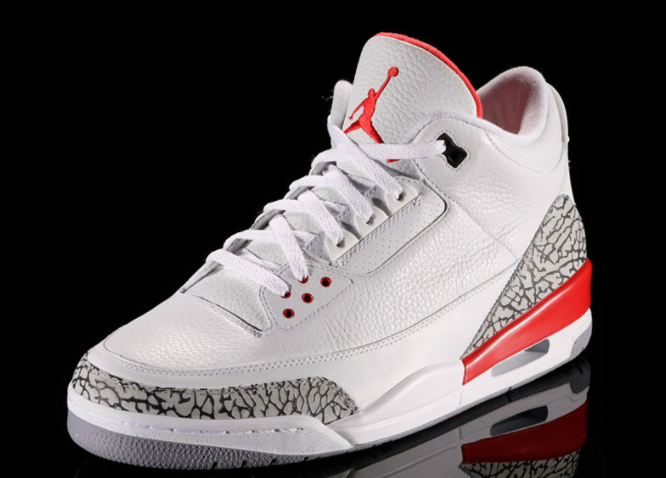Nike Air Jordan 3 Retro III Katrian Hall Of Fame PE White Red Men Women Sneaker Nike Air Jordan 3 Retro III Katrian Hall Of Fame PE White Red Men Women Sneaker