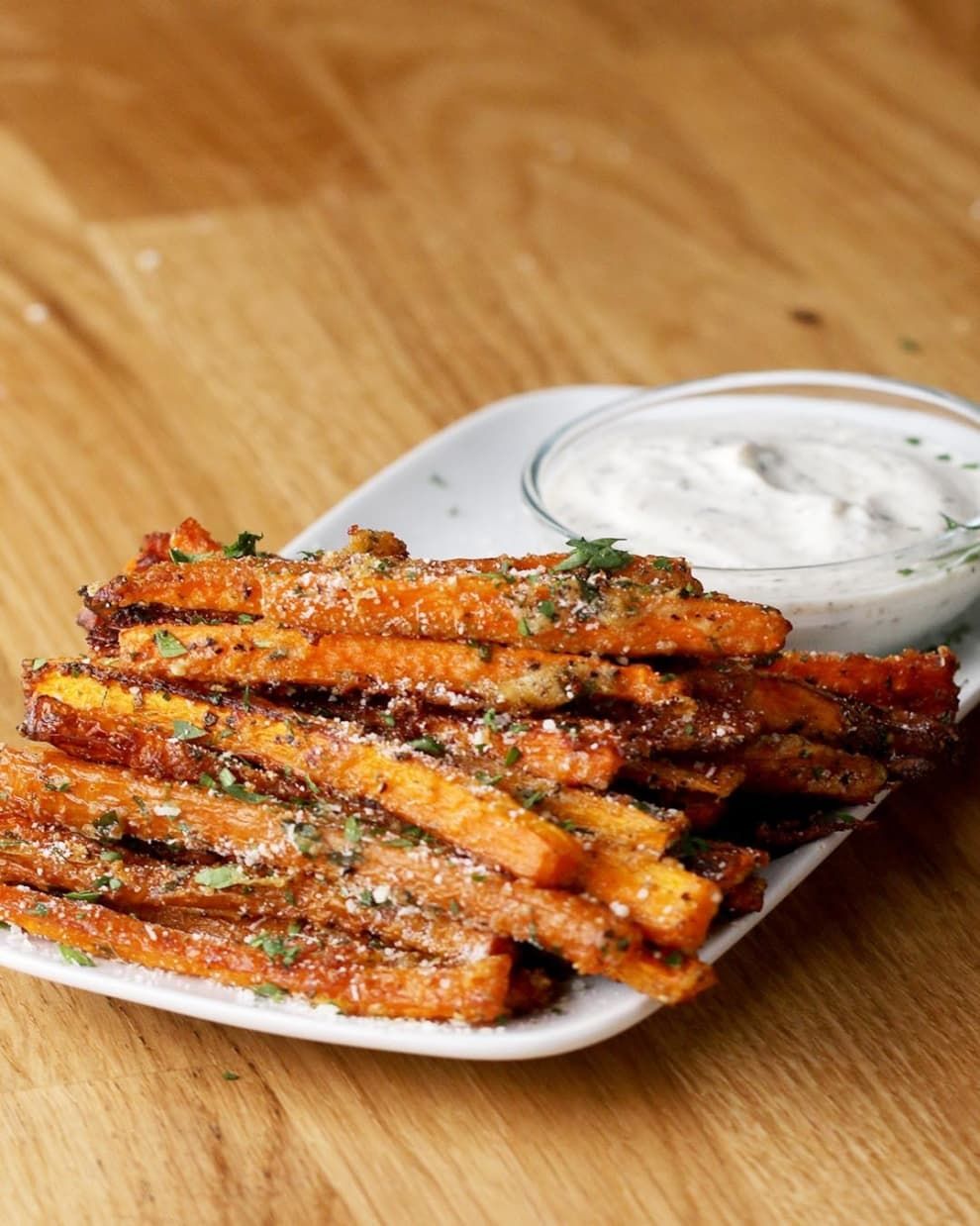 Möhren-“Pommes” sind mega einfach zuzubereiten und voll lecker