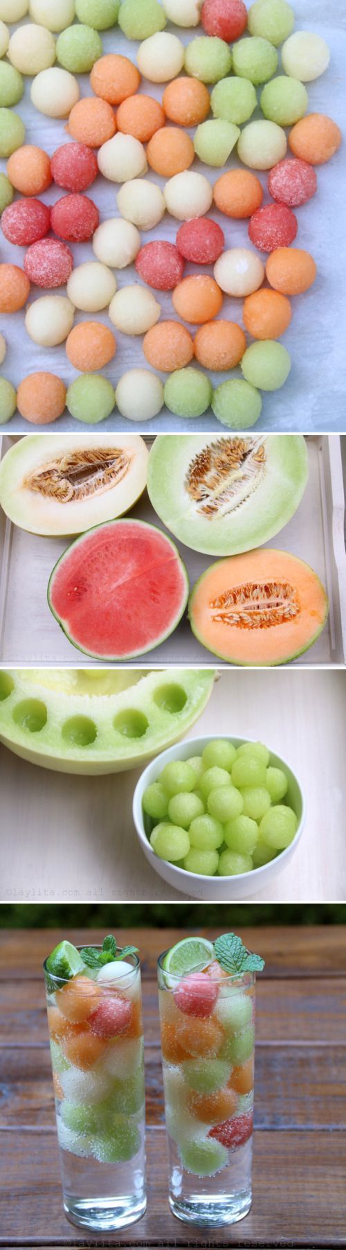 Melonenbällchen Melonenbällchen