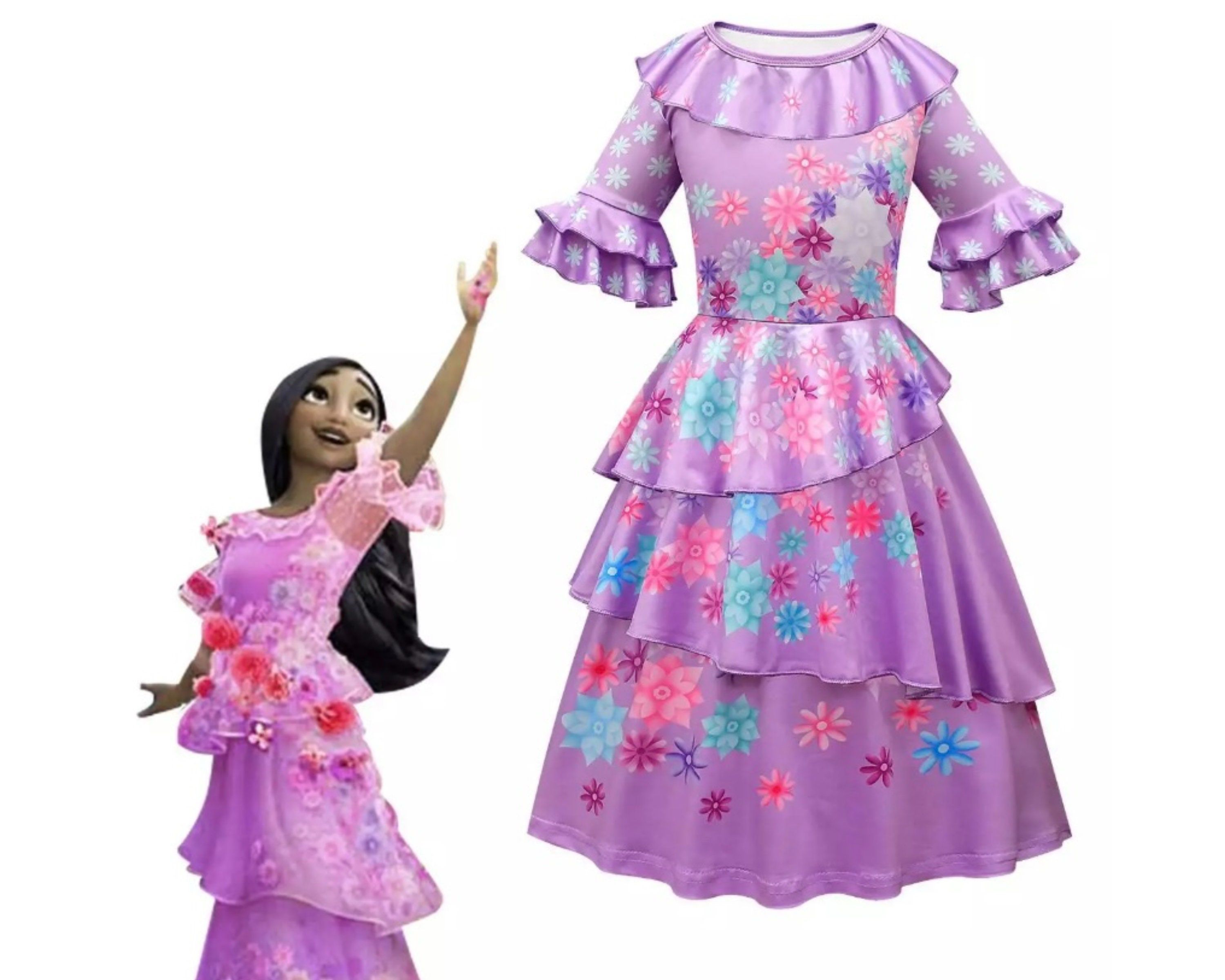 Costume Disney Isabela d'Encanto pour Filles