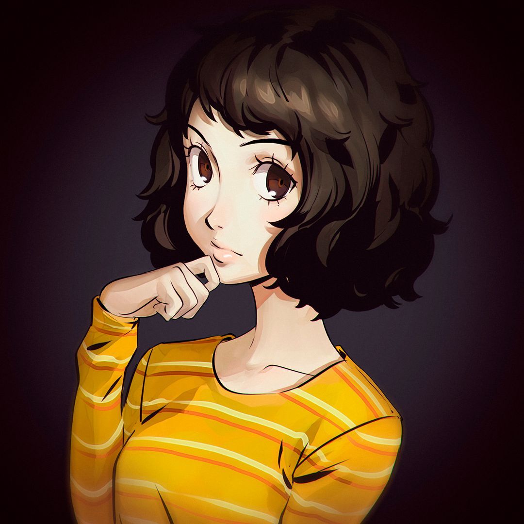 Persona 5 Sadayo Kawakami | Kuvshinov Ilya on Patreon Persona 5 Game ...