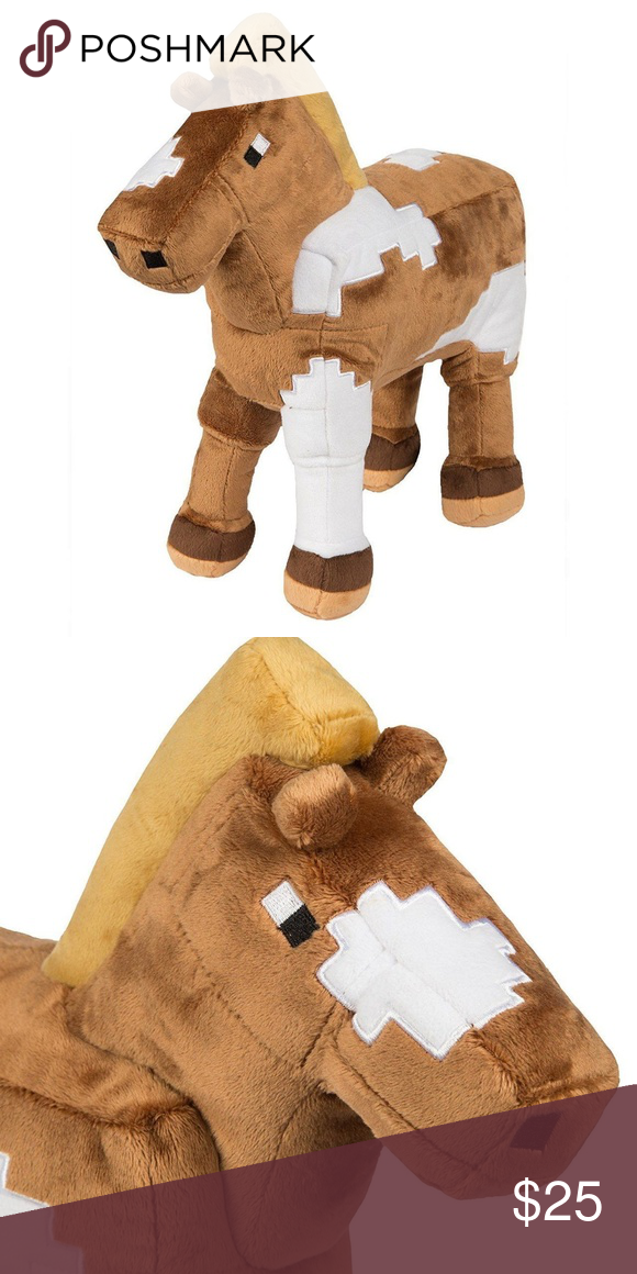 minecraft horse plush