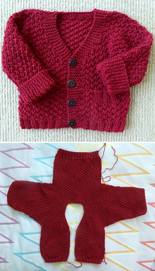 Amazing Knitting: Mini Knit Pumpkins - Free Pattern Baby Cardigan Knitting Pattern Free, Baby Sweater Patterns, Knit Baby Sweaters, Knitted Baby Cardigan, Knitted Baby Clothes, Baby Boy Cardigan, Baby Knits, Boys Sweaters, Baby Boy Knitting Patterns Free