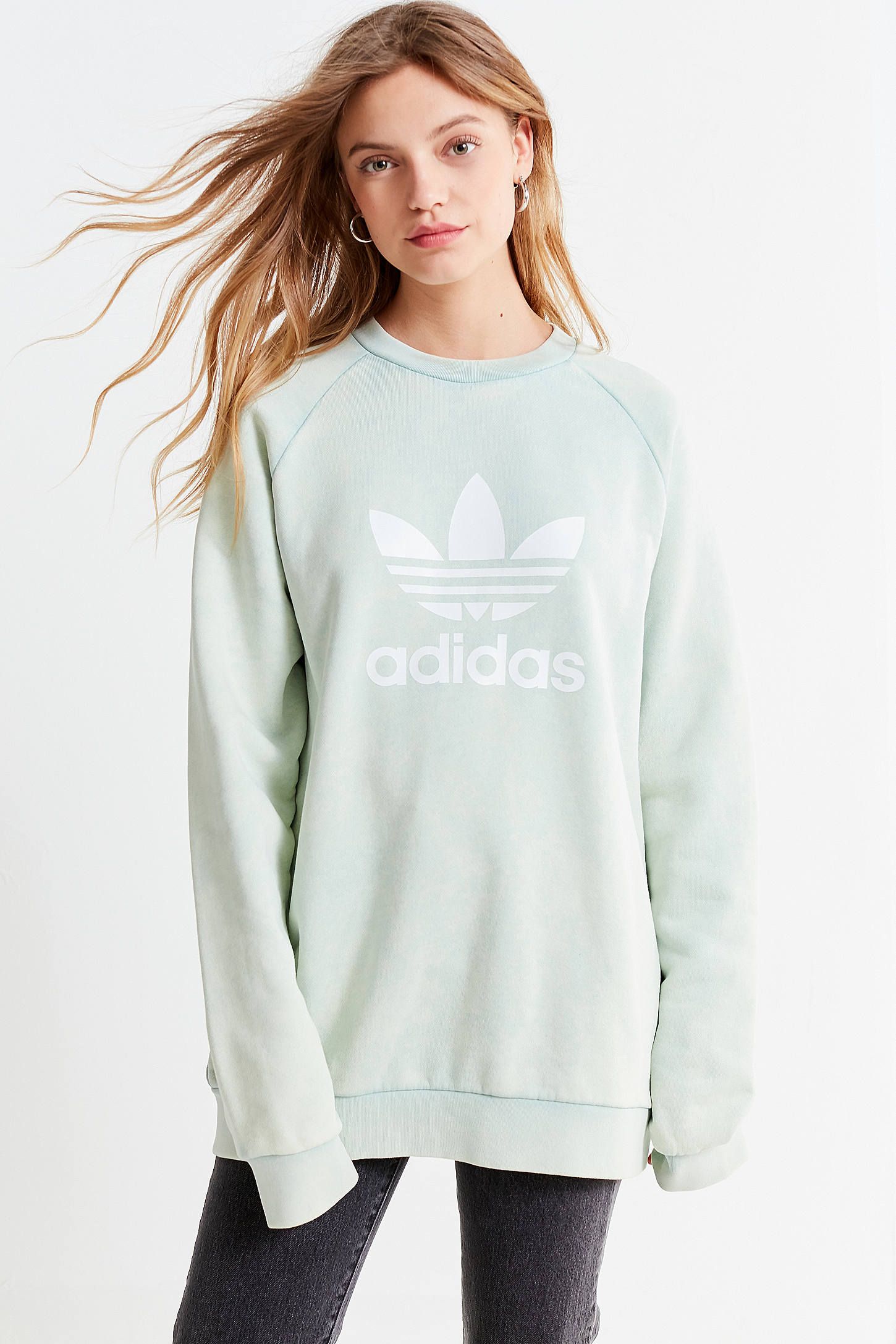 adidas Originals Trefoil Warm Up Sweatshirt adidas Originals Trefoil Warm Up Sweatshirt