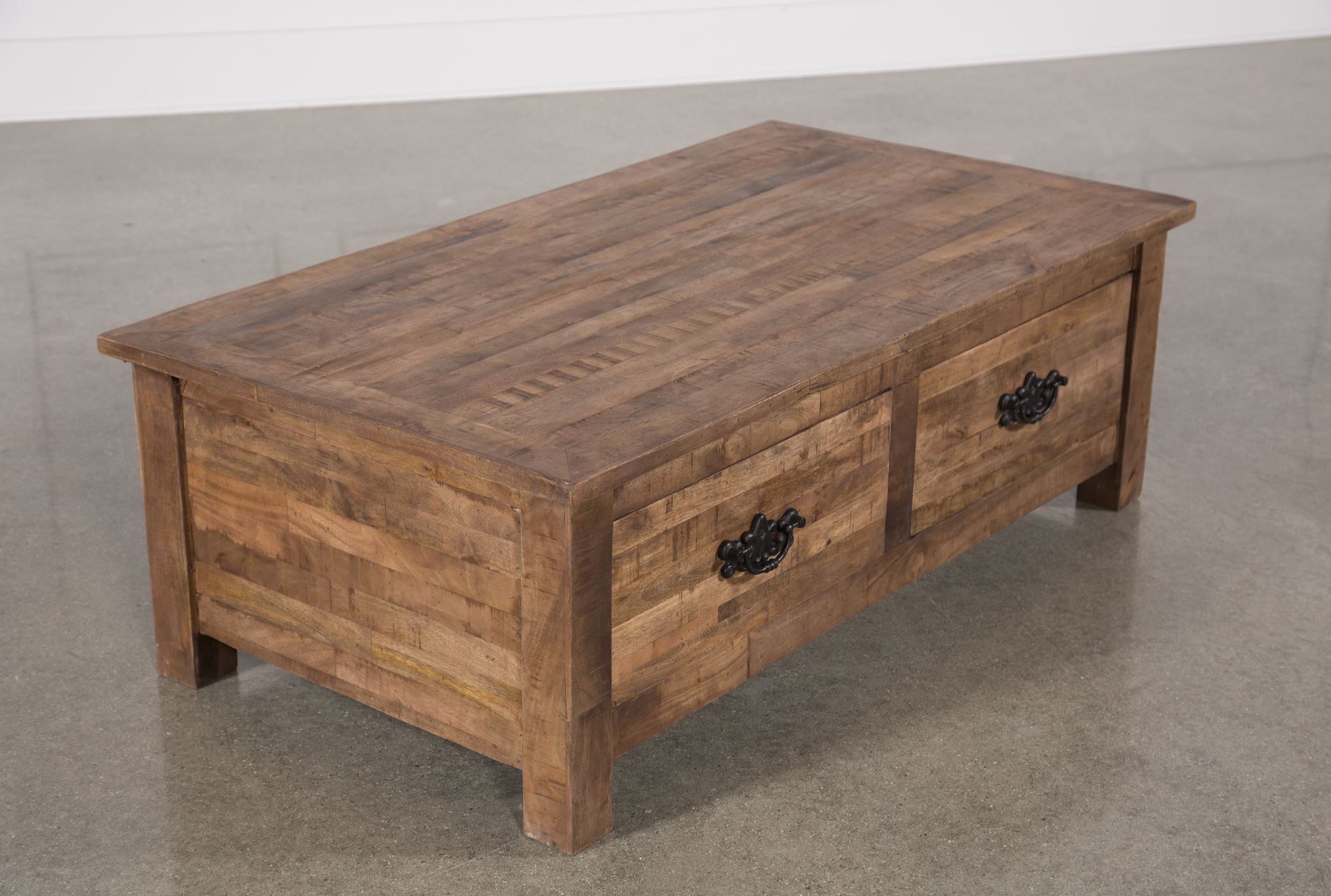 Mango Wood 4 Drawer Coffee Table Storage Tables