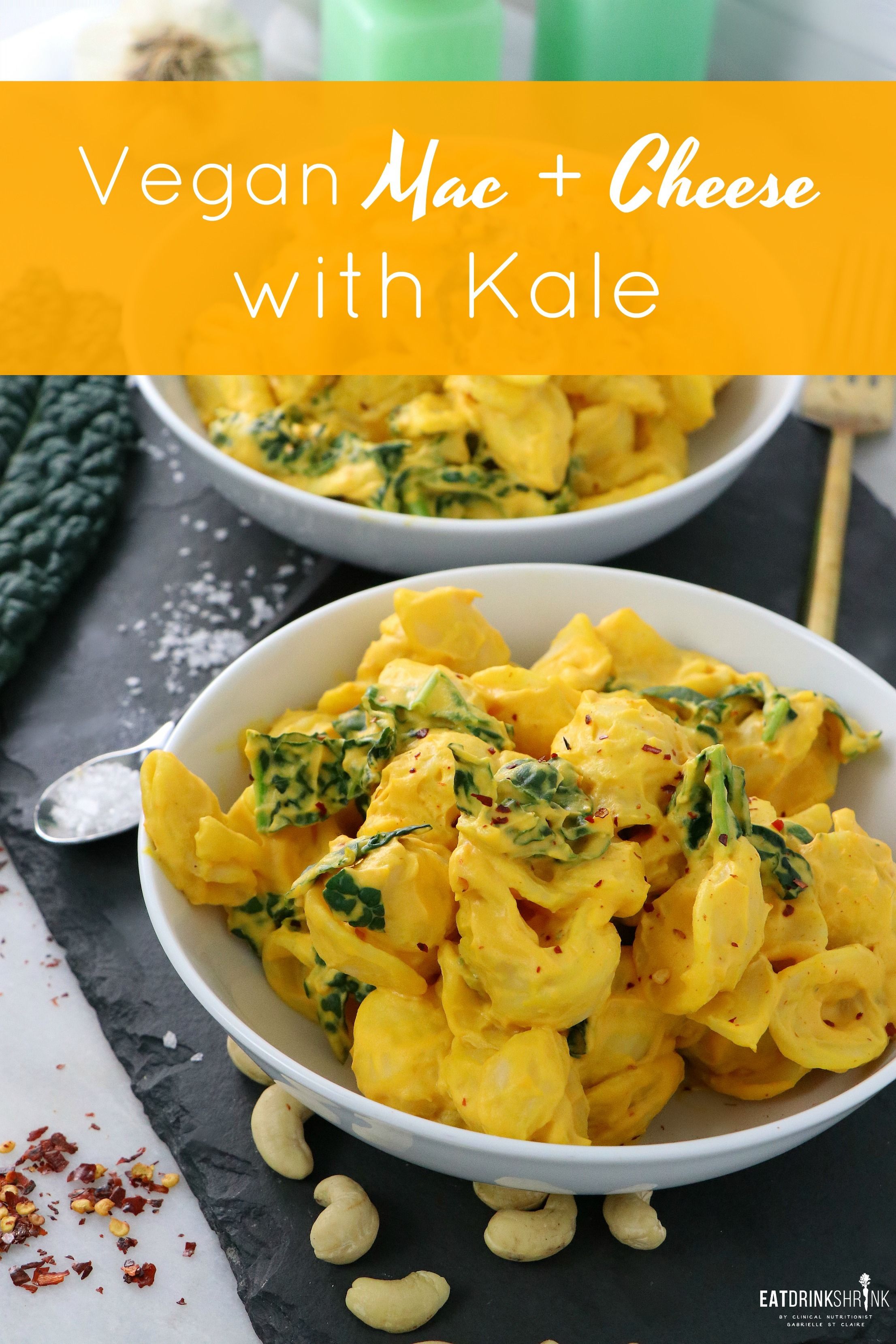 Vegan Mac Cheese With Kale Vegan Mac Cheese With Kale