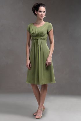 Raspberry Mother of the Bride Dresses Empire Waist