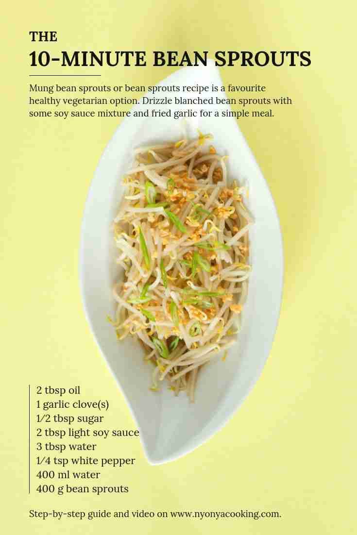 bean sprout recipe japanese bean sprout recipe japanese