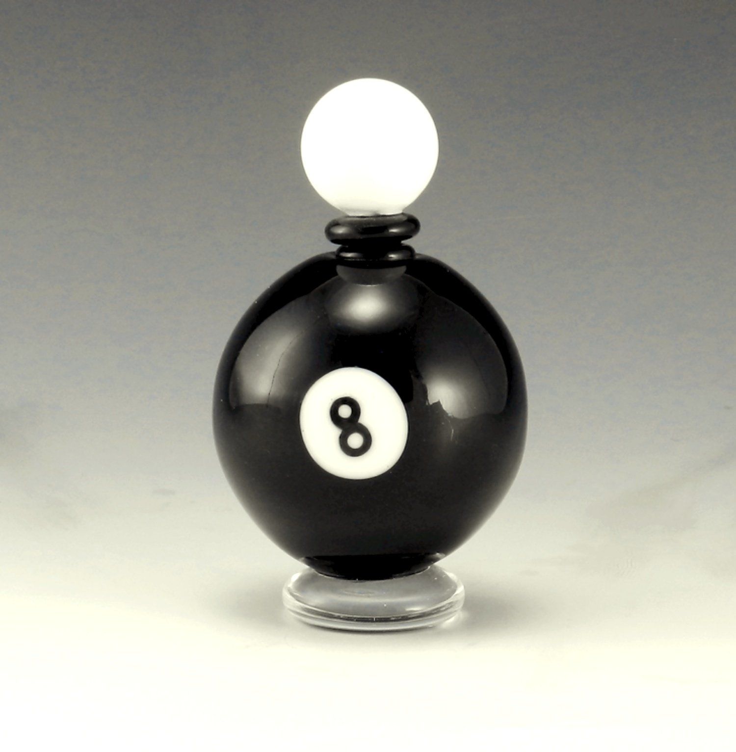 8 Ball Perfume Bottle Art Glass Perfume Bottle Created By 8 Ball Perfume Bottle Art Glass Perfume Bottle Created By