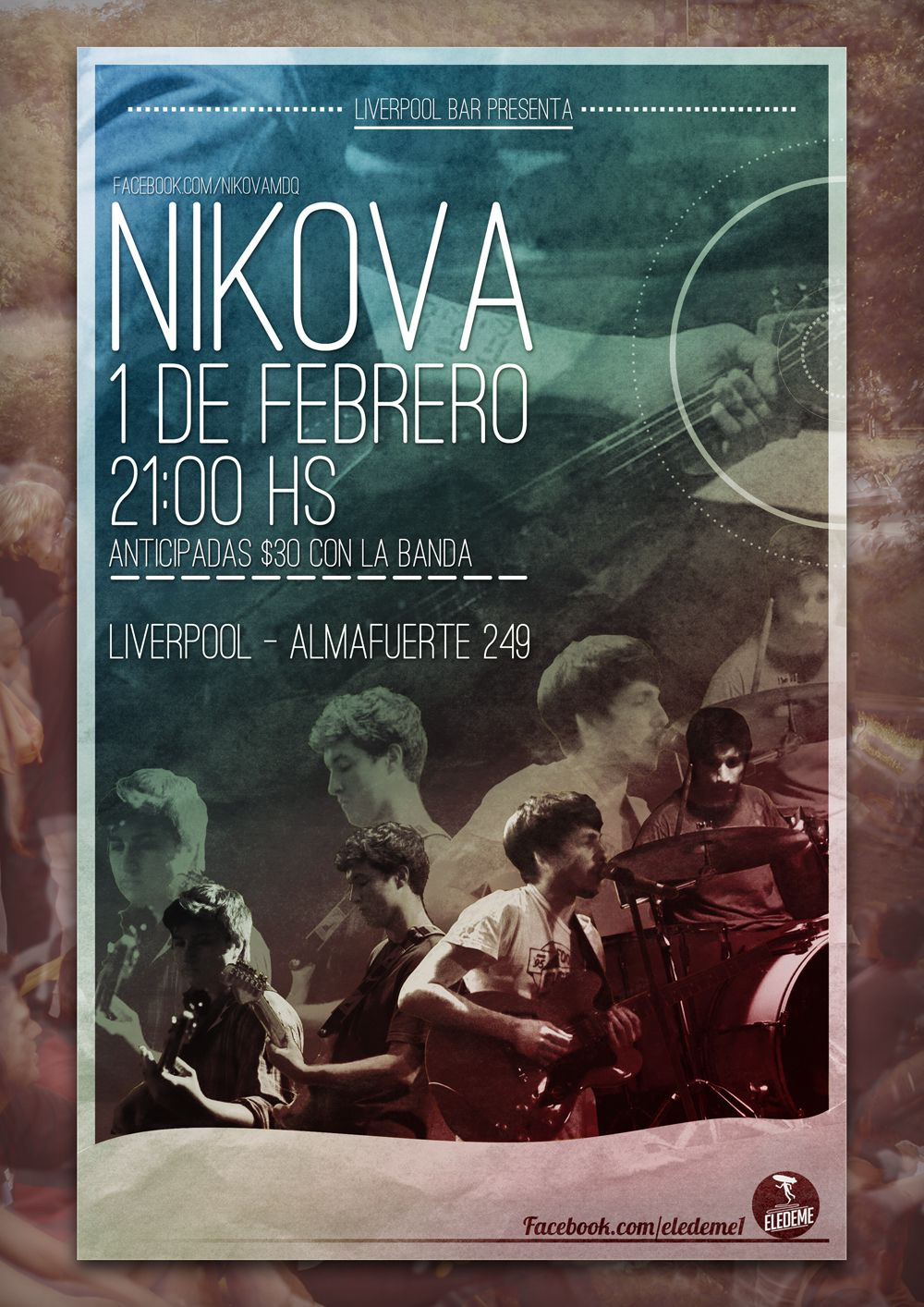 Flyer Para Nikova 1 De Febrero De 2014 1 De Febrero Almafuerte Febrero