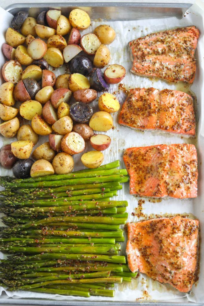 Easy One Pan Salmon Dinner Recipe Side Dishes For Salmon Salmon Easy One Pan Salmon Dinner Recipe Side Dishes For Salmon Salmon