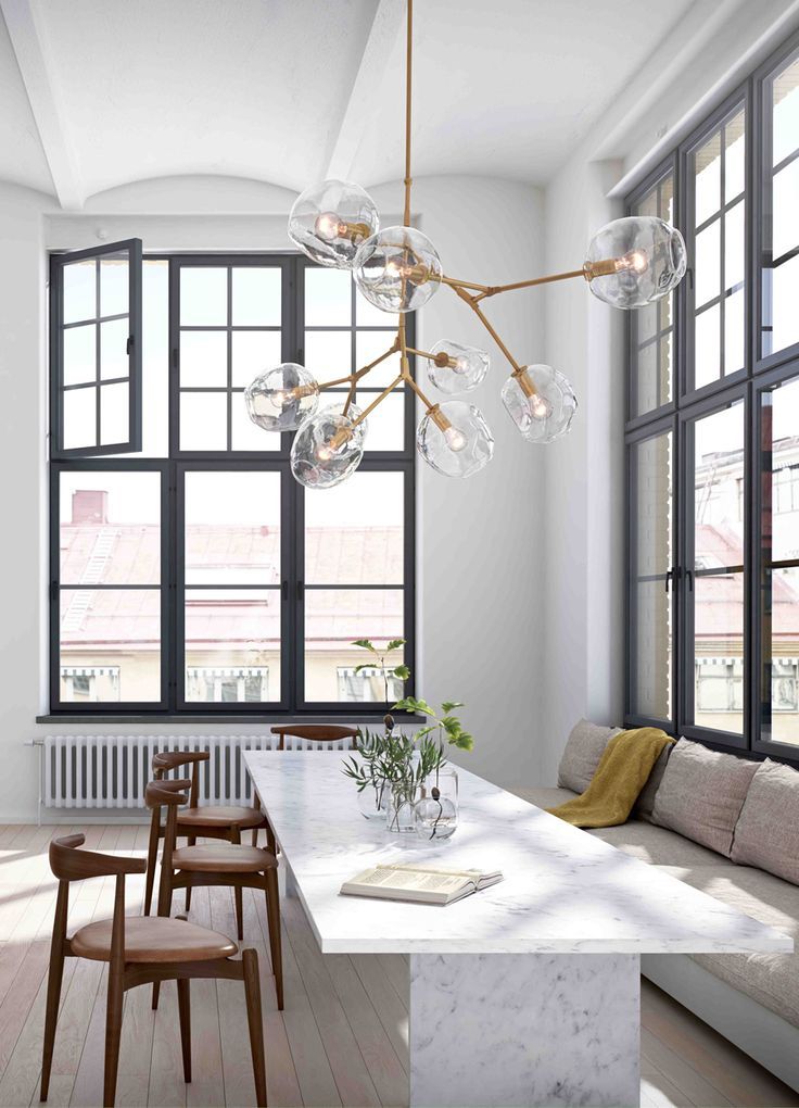 Ein langer Esstisch: das Muss für ein Abendessen mit Freunden – Roomed #farmhousediningroom