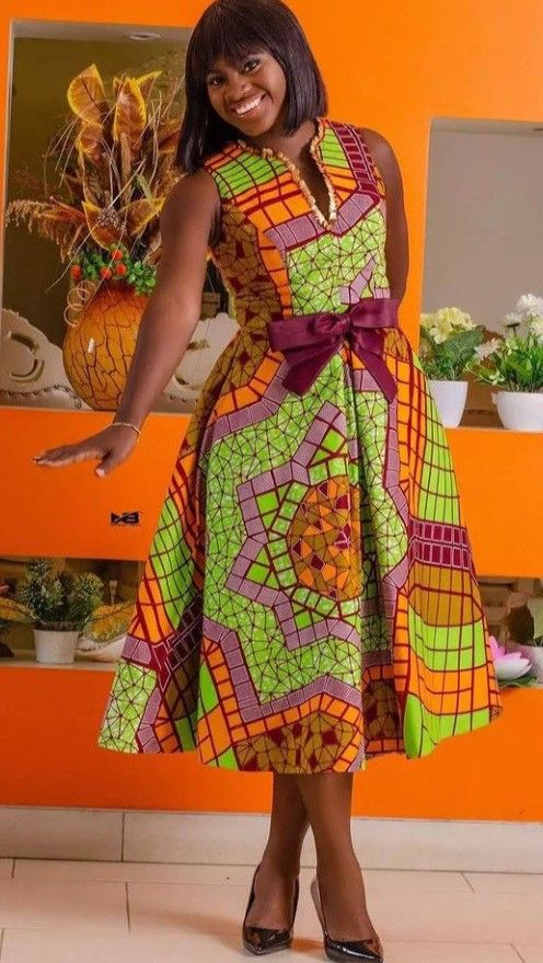 Pin By Akosua Yirenkyi On African Print Fashion Dresses Latest African Fashion Dresses