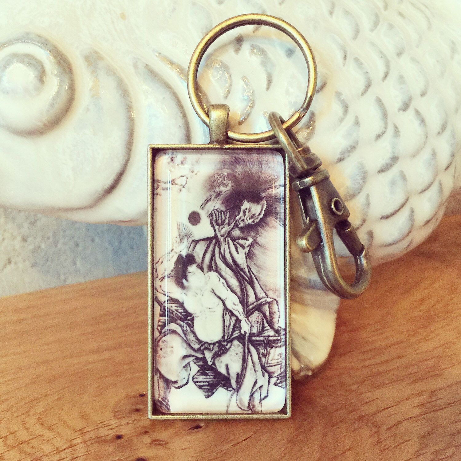 Aikido Martial Arts MMA Keychain