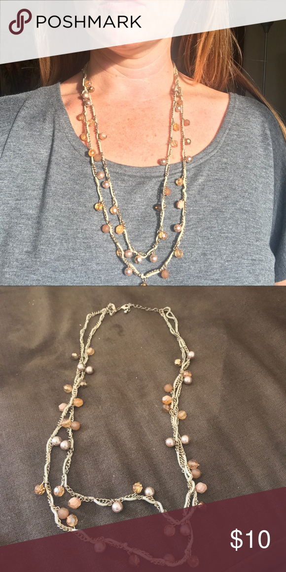 Download Beautiful layered long necklace Beautiful layered long ...