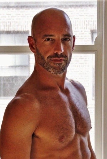 Pin by Alois on Bradky | Bald men with beards, Handsome bearded men