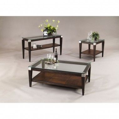 Bassett Mirror Dunhill Rectangular Tail Table In Walnut T1171 100 Coffee Accent Decor 3 Piece Set Bassett Mirror Dunhill Rectangular, 3 Piece Coffee Table Set Under 100
