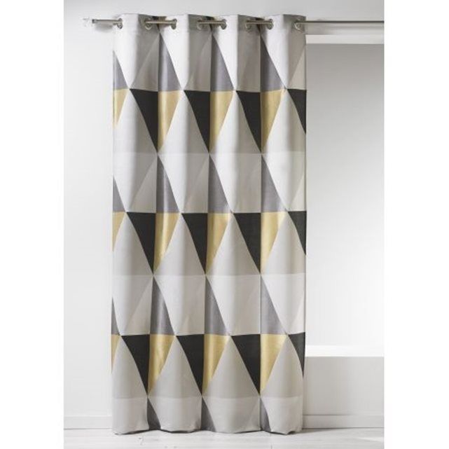 Rideau en jacquard graphique HOME MAISON : prix, avis & notation ... Rideau en jacquard graphique HOME MAISON : prix, avis & notation ...