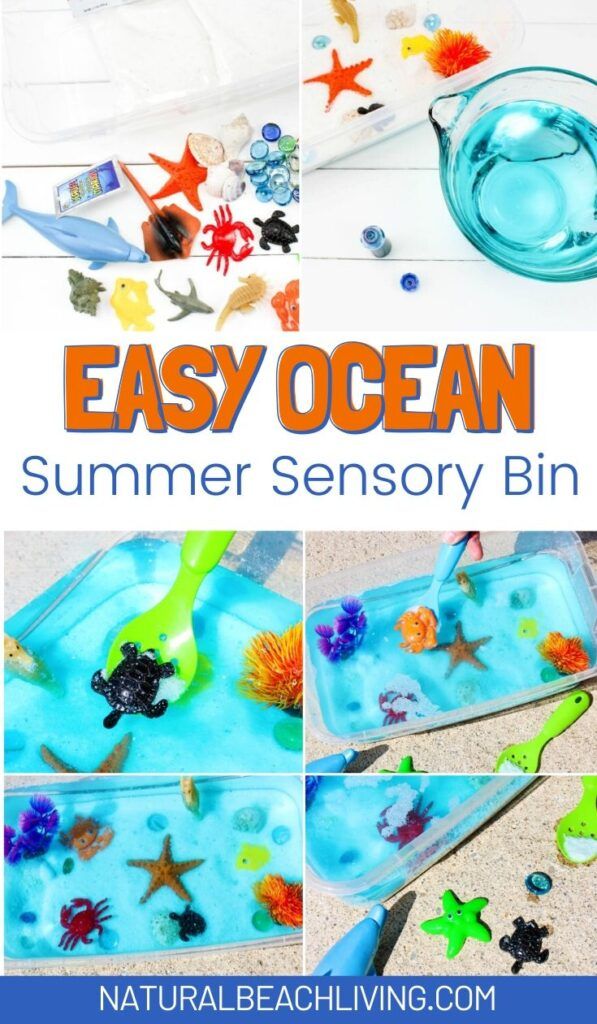 Easy Ocean Activities for Toddlers and Preschoolers