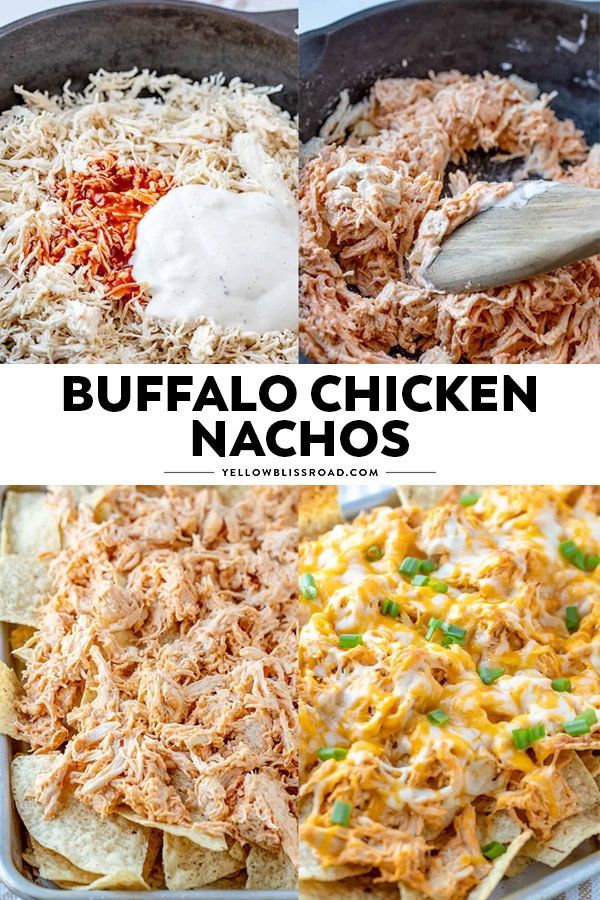 Buffalo Chicken Nachos