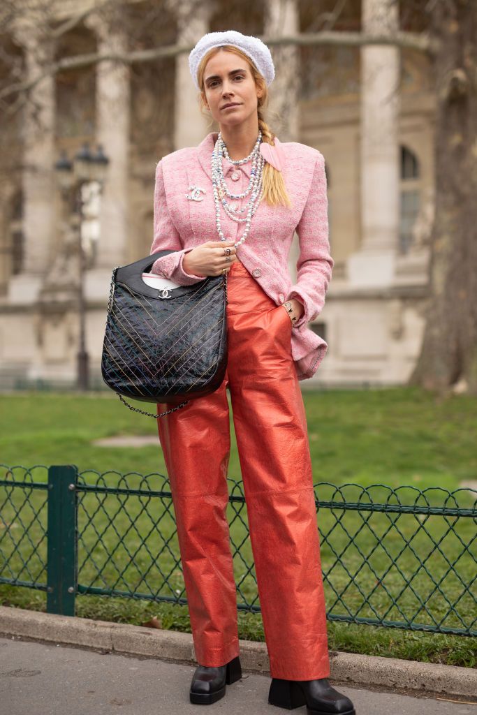 Blanca Miro is seen on the street attending CHANEL Blanca Miro is seen on the street attending CHANEL