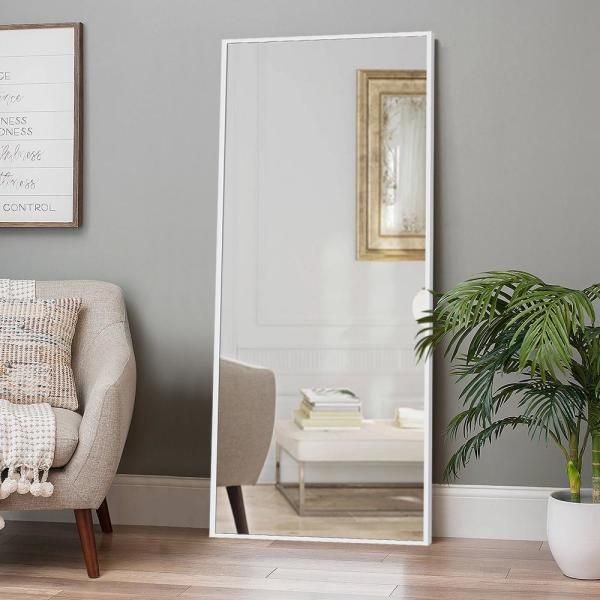 Oversized White Plastic Beveled Glass Modern Glam Mirror 65 In H X 22 W Jj00507aag The Home Depot Full Length Floor - Large White Oversized Mirror Oversized White Plastic Beveled Glass Modern Glam Mirror 65 In H X 22 W Jj00507aag The Home Depot Full Length Floor - Large White Oversized Mirror