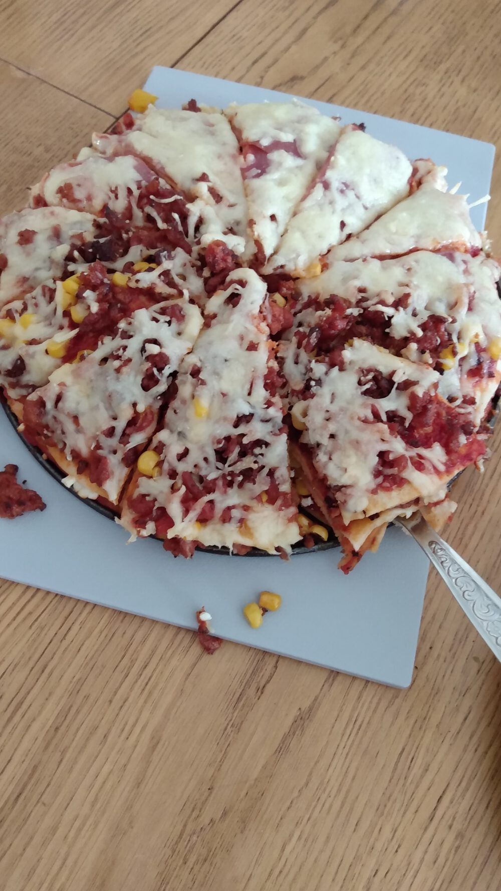 Wrap-Kuchen-Pizza