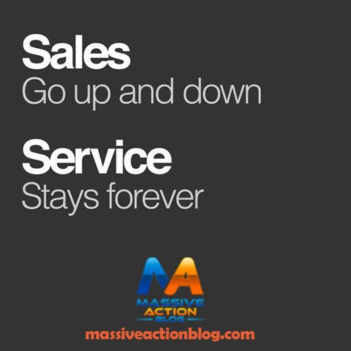 Sales Go up and Down! Service Stay Forever! #massiveactionblog - service quotation Sales Go up and Down! Service Stay Forever! #massiveactionblog - service quotation