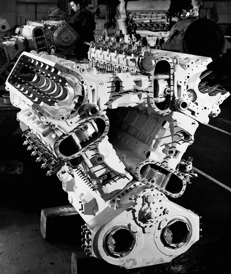 Napier Deltic Opposed-Piston Diesel Engine | Old Machine Press | Diesel