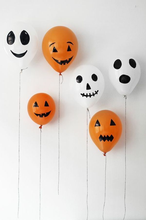 Halloween Deko selber machen - 33 originelle Bastelideen #halloweendecorations