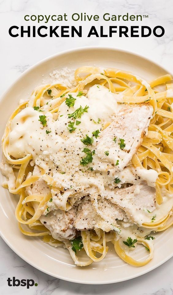 Chicken Alfredo Pasta Olive Garden ~ setorodesign