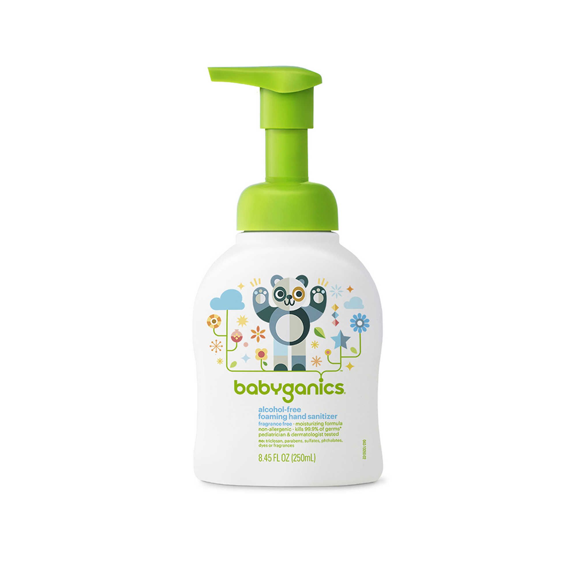 Babyganics 8 45 Oz Fragrance Free Alcohol Free Foaming Hand