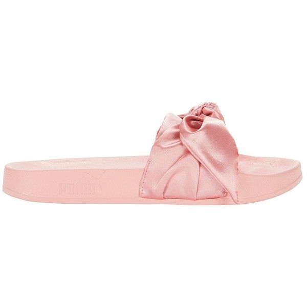 puma x fenty by rihanna women s bow pink slides 90 liked on