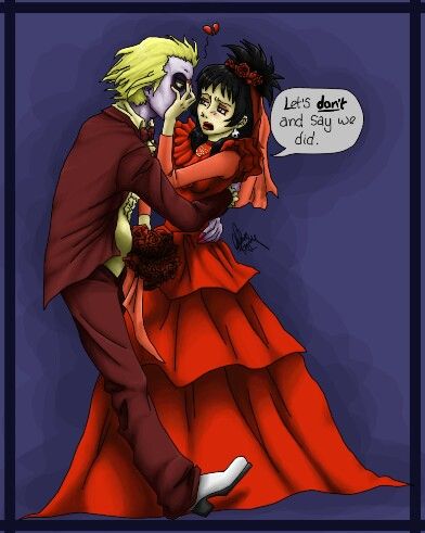 Beetlejuice n Lydia lol | Beetlejuice cartoon, Beetlejuice movie