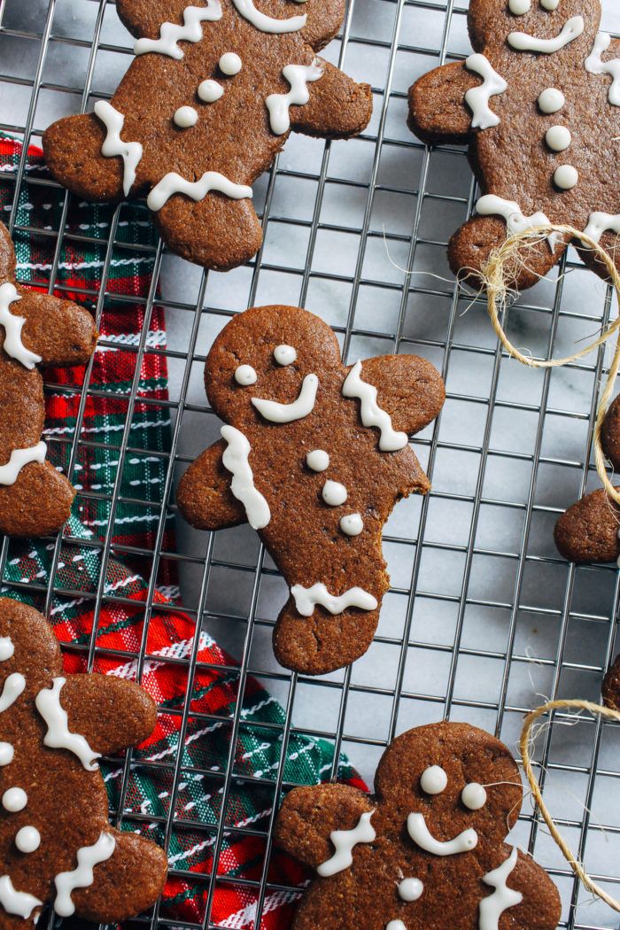 Vegan Gluten free Gingerbread Men Made With Wholesome Oat Flour These vegan-gluten-free-gingerbread-men-made-with-wholesome-oat-flour-these