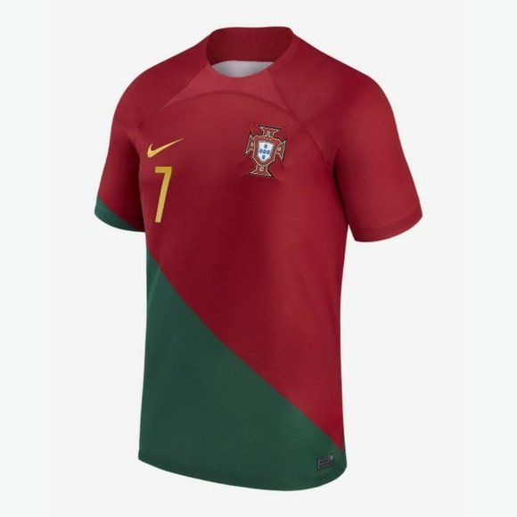 Nike Portugal Soccer Jersey Stadium Home (Cristiano Ronaldo) - Men's