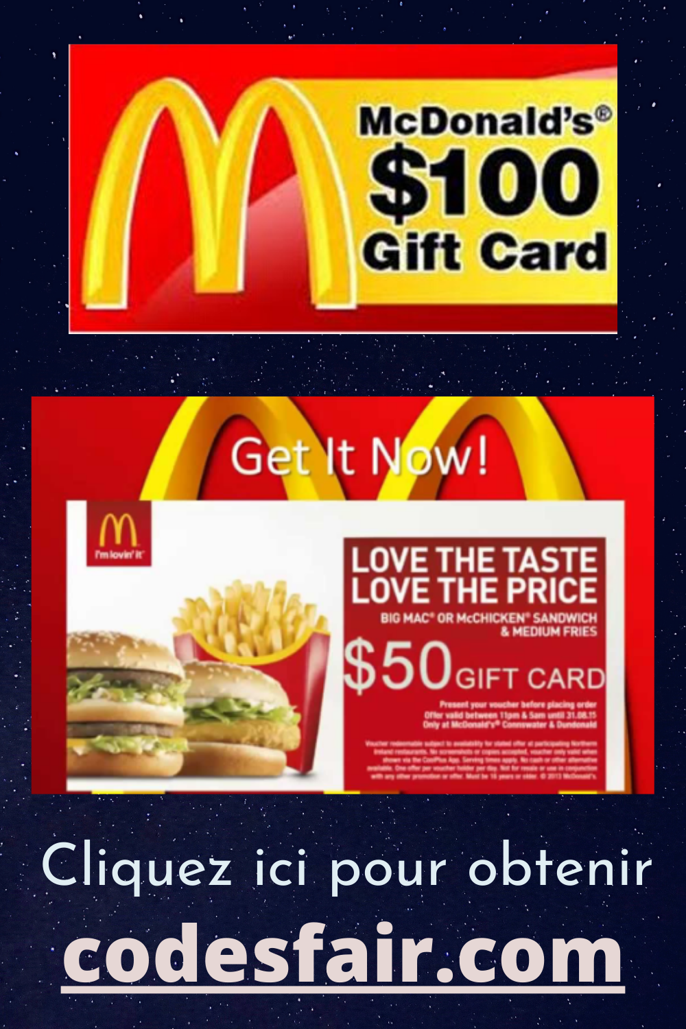 Obtenez La Carte Cadeau Mcdonald S In 2020 Free Mcdonalds Mcdonalds Gift Card Mcdonalds Big Mac Shirt Roblox Big Mac Shirt Roblox Obtenez La Carte Cadeau Mcdonald S In 2020 Free Mcdonalds Mcdonalds Gift Card Mcdonalds