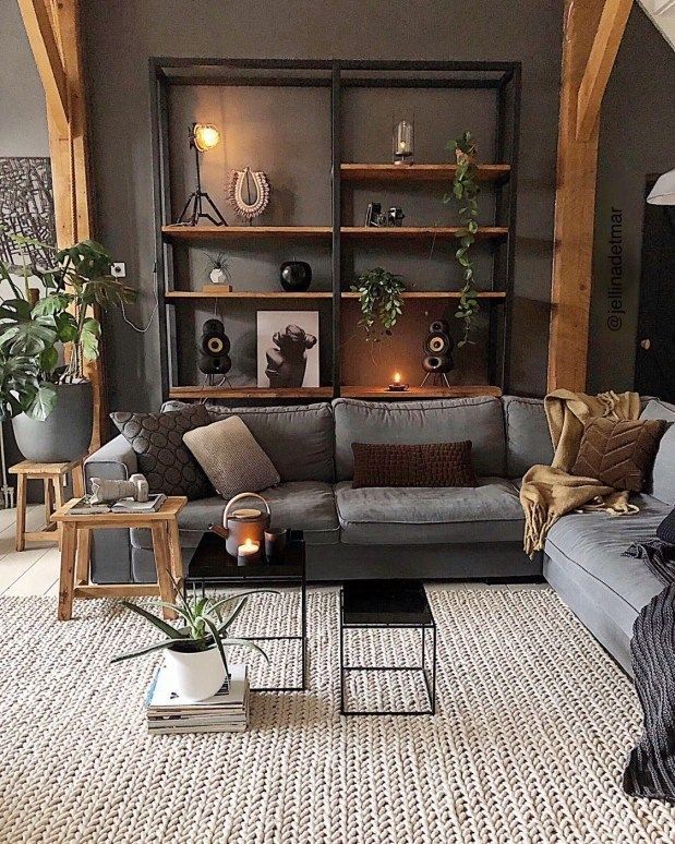 96 Amazing Rustic Apartment Living Room Design Ideas How to Create A Rustic Liv...