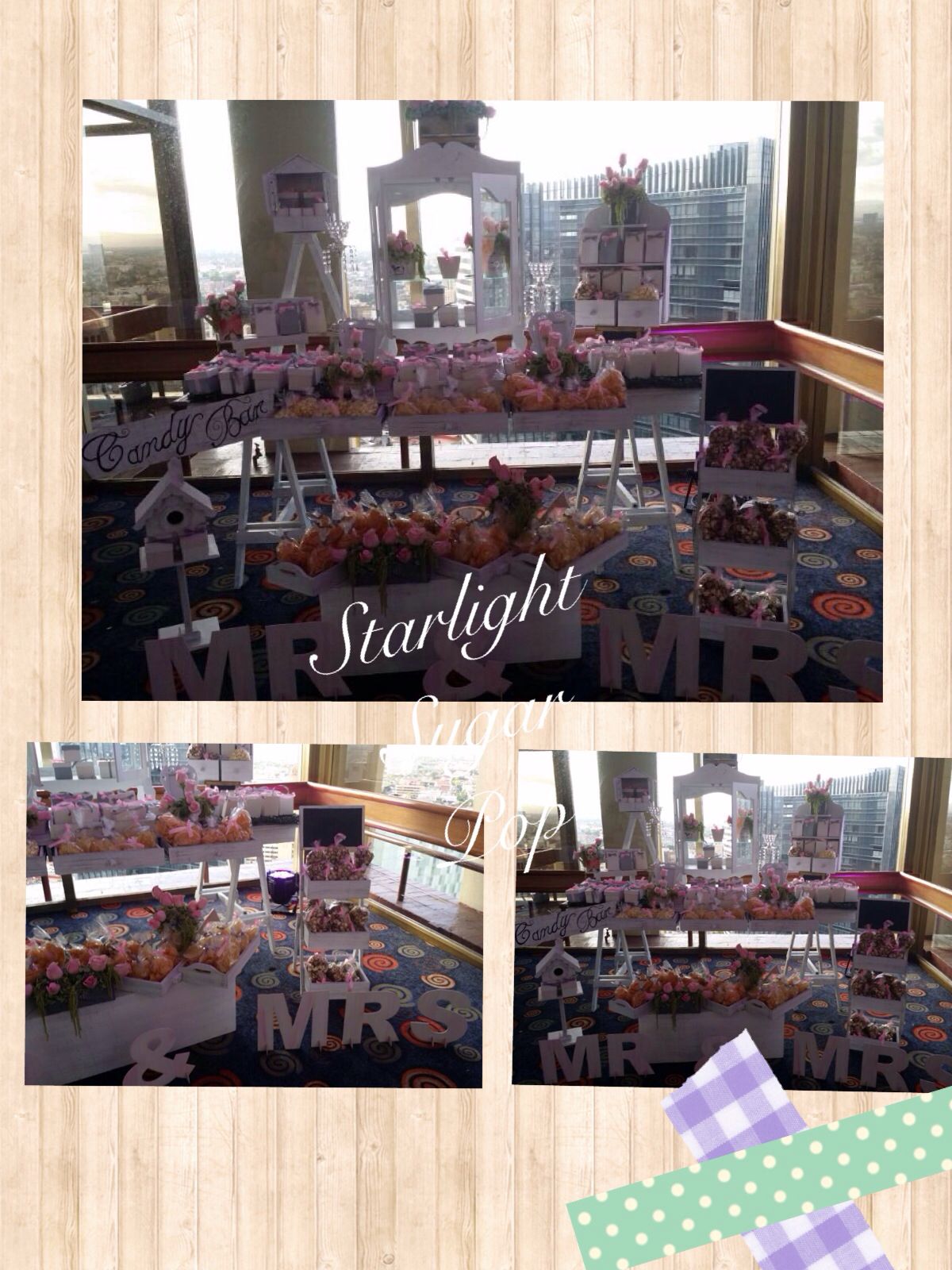Mesa De Dulces Fiesta Americana Reforma Starlight Sugar Pop