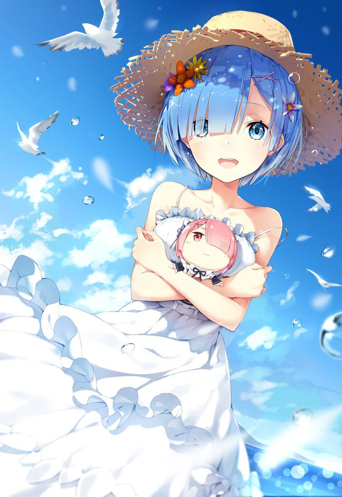 White One Piece Dresses Pixivision ラム イラスト リゼロ 壁紙 リゼロ イラスト White One Piece Dresses Pixivision ラム イラスト リゼロ 壁紙 リゼロ イラスト