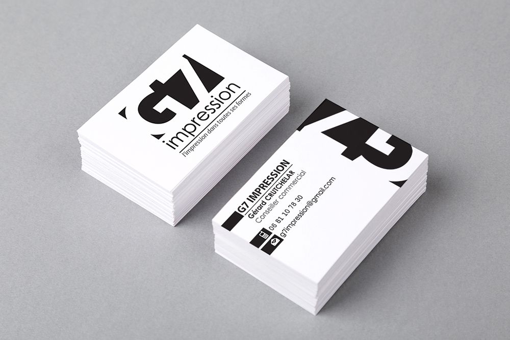 cartes des visites