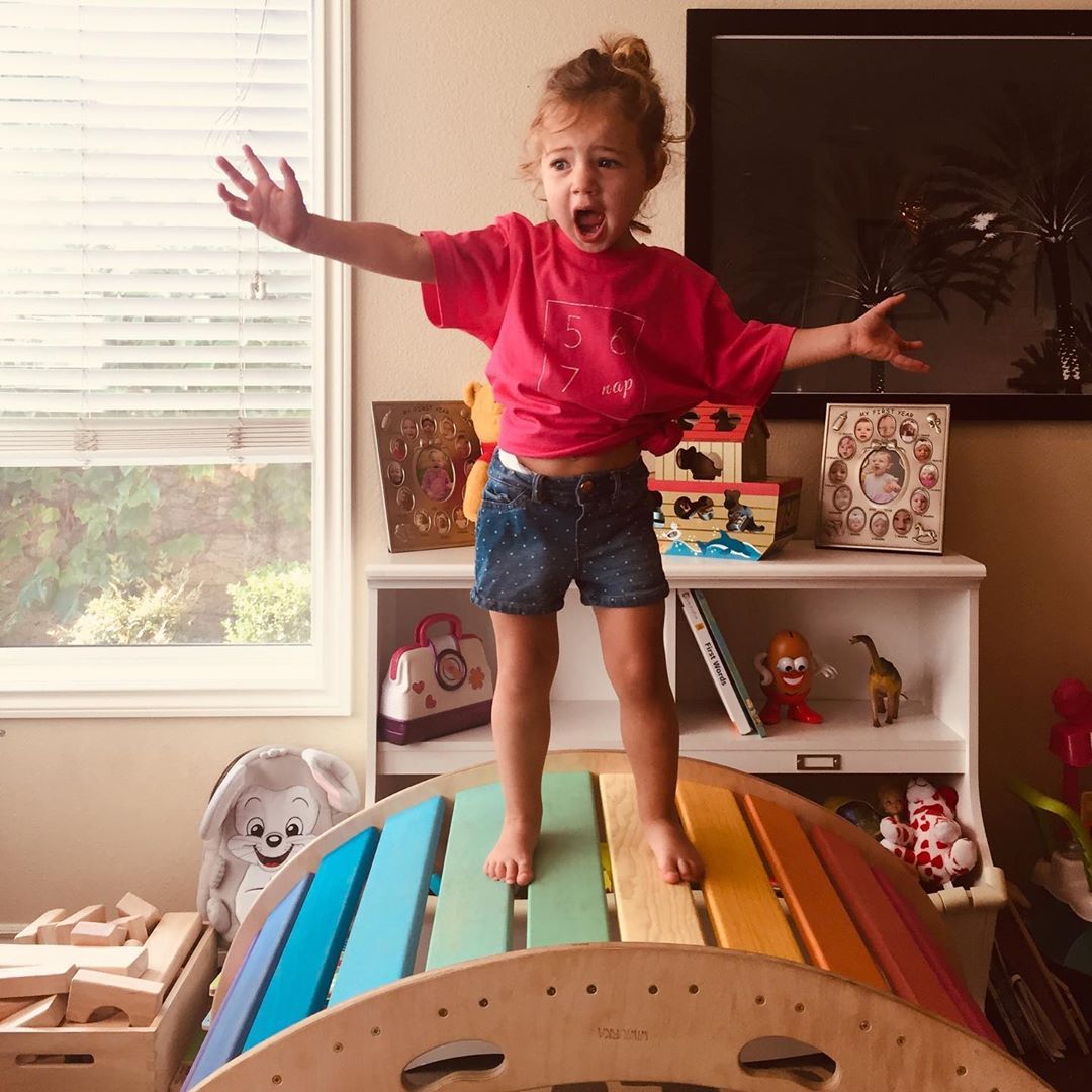 Love seeing my youngest find her voice! Funny babies