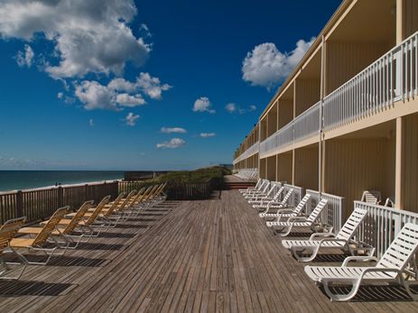Oceanside Beach Resort Deck With Images New York Hotels Oceanside Beach Resort Deck With