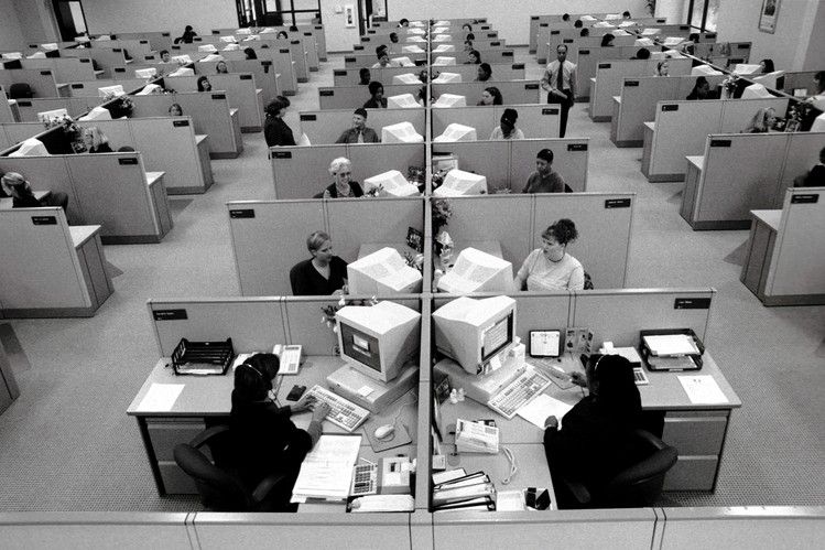 A Brief History of the Dreaded Office Cubicle