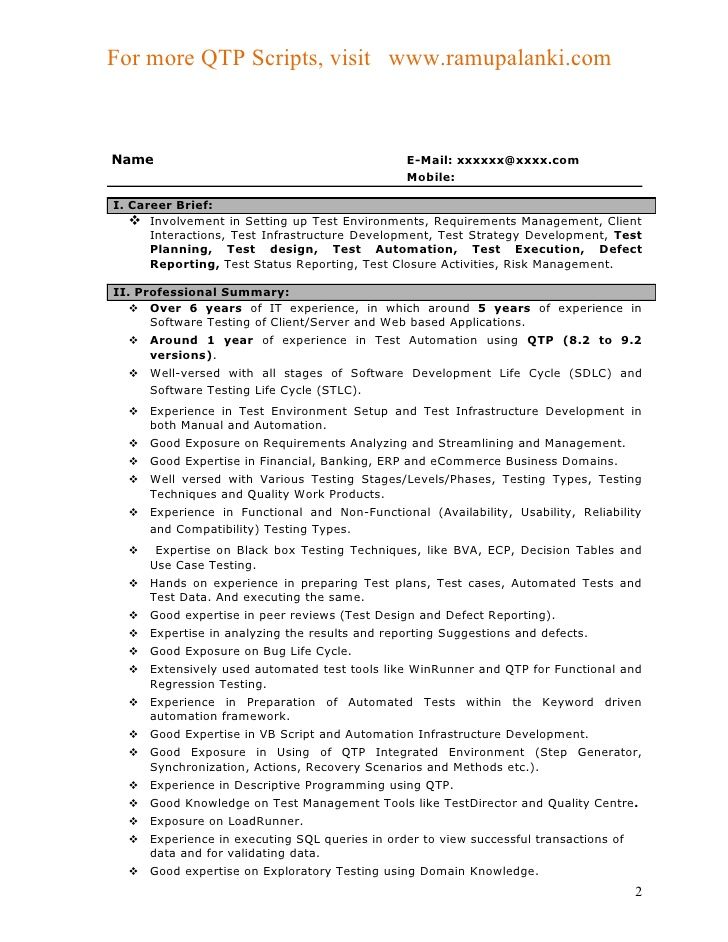 5 Years Testing Experience Resume Format Pinterest Resume format - resume requirements 5 Years Testing Experience Resume Format Pinterest Resume format - resume requirements