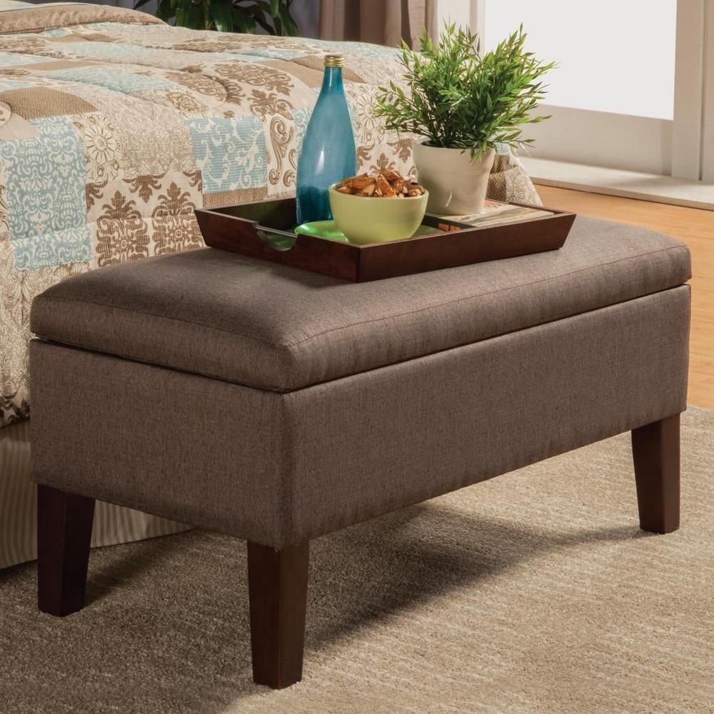 Ottomans Allmodern Leather Storage Ottoman Storage Ottoman Coffee Table Square Storage Ottoman