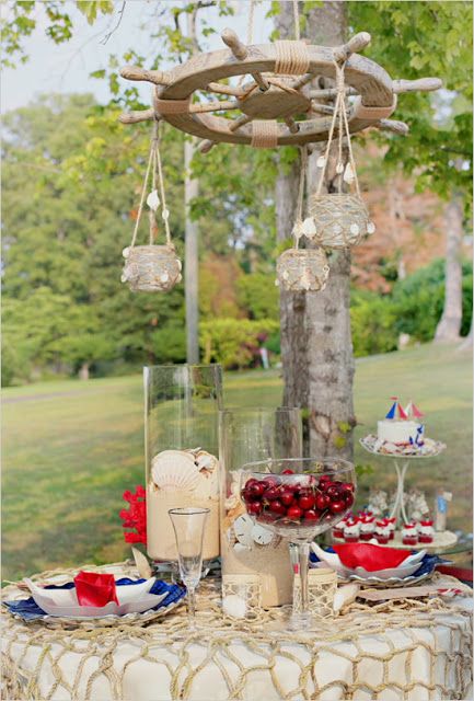 motivos naúticos y navales para decorar en tu boda | ideas