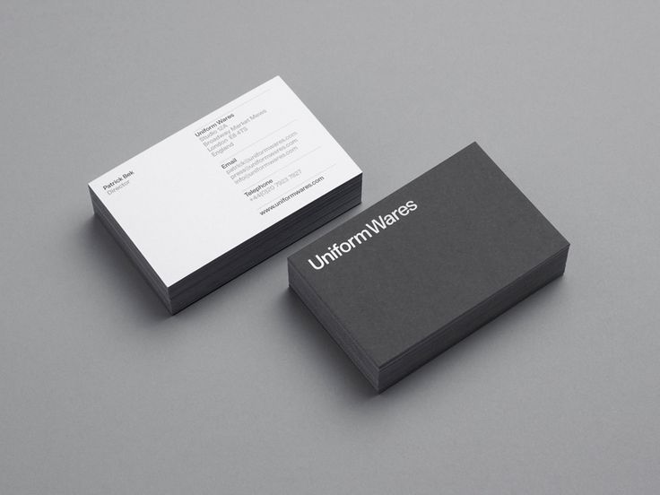 simple personal business card