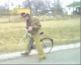 Drunk Guy Riding Bike Drunk Guy Riding Bike